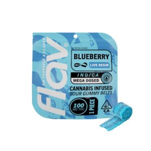 Blueberry Mega Dosed Belt – 100mg