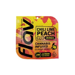 Candy – Ring – 100mg – Distillate – Chili Lime Peach