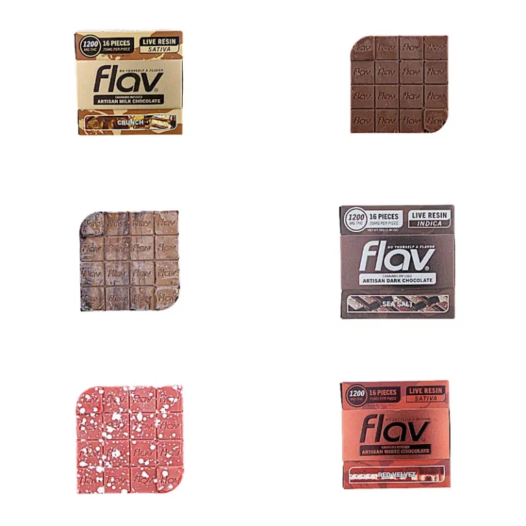 Flav Artisan Dark Chocolate 1200mg – Pop Rocks - Image 3