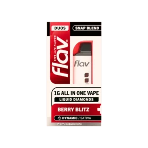 Flav Disposable Berry Blitz – SNAP Duo Vapes 2G