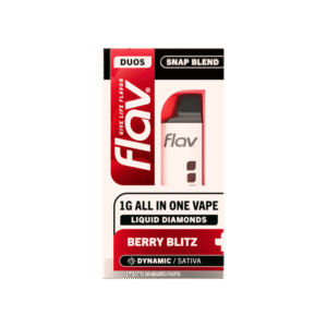 Flav Disposable Berry Blitz - SNAP Duo Vapes 2G - Flav Edibles