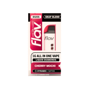 Flav Disposable Cherry Mochi - SNAP Duo Vapes 2g - Flav Edibles